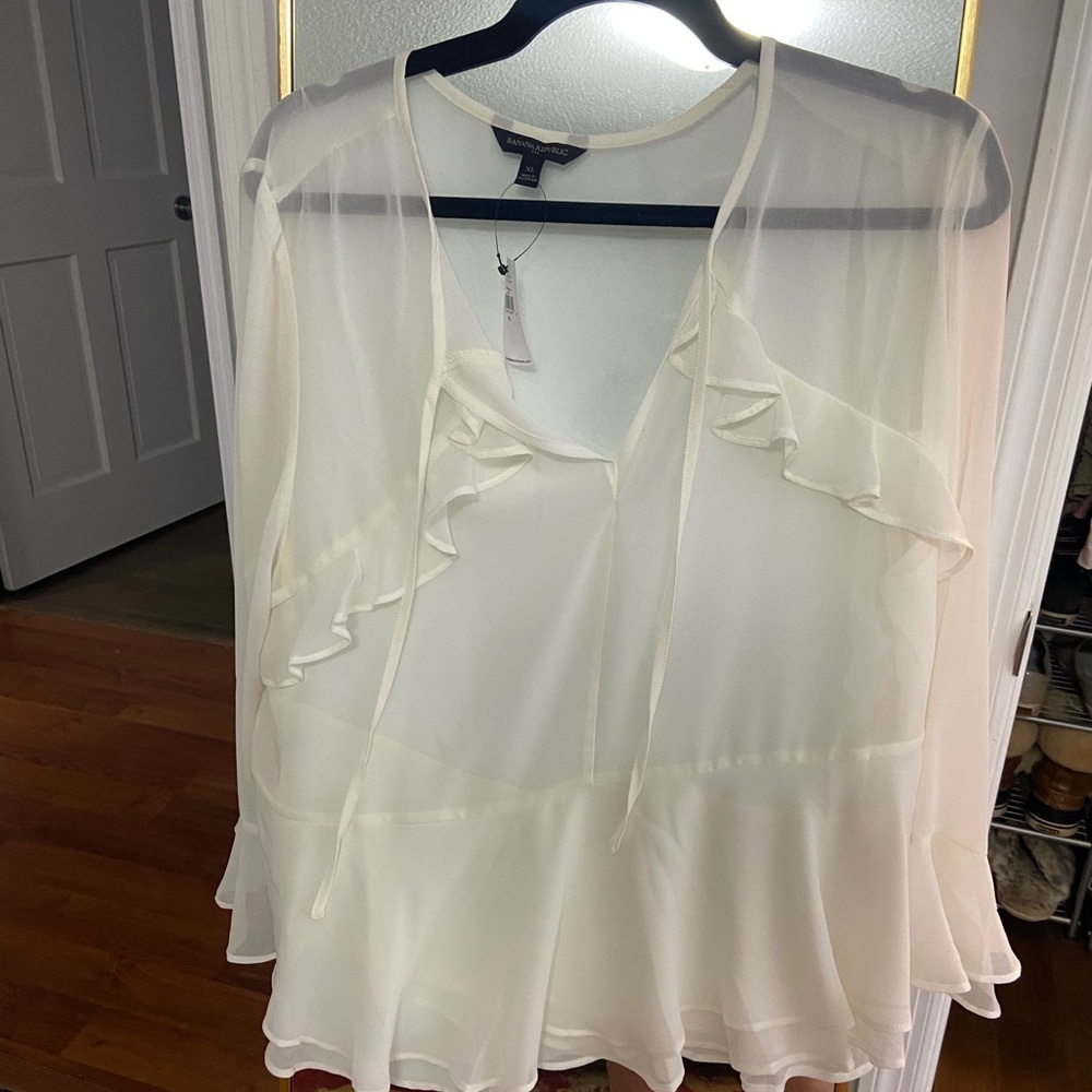Gap sheer top - XL